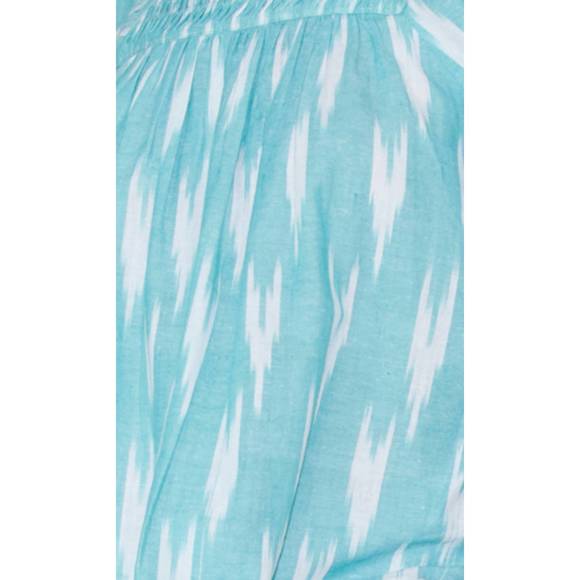 NEW SAYLOR masika top in teal ikat - Picture 3 of 3